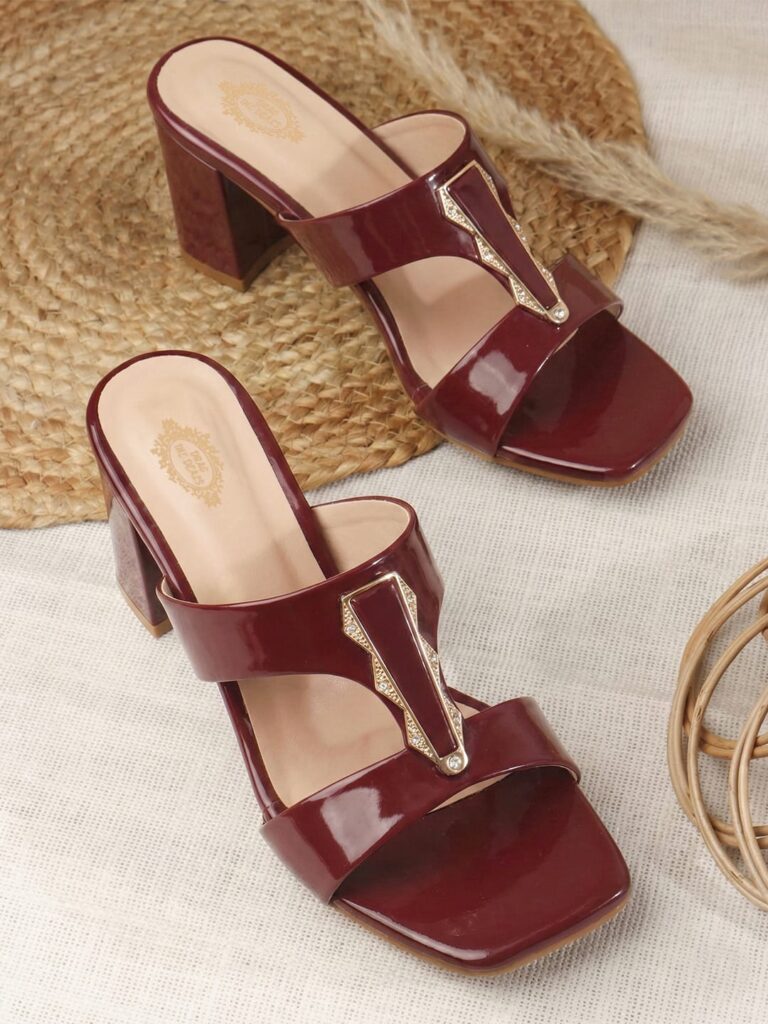 Cherry Women Heel Sandal Heel 2 inch