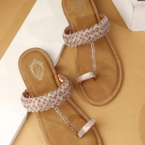 Golden Fashion Flat Sandal